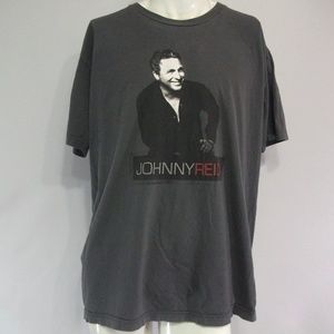 4/$20 Johnny Reid Mens 2XL Gray T Shirt